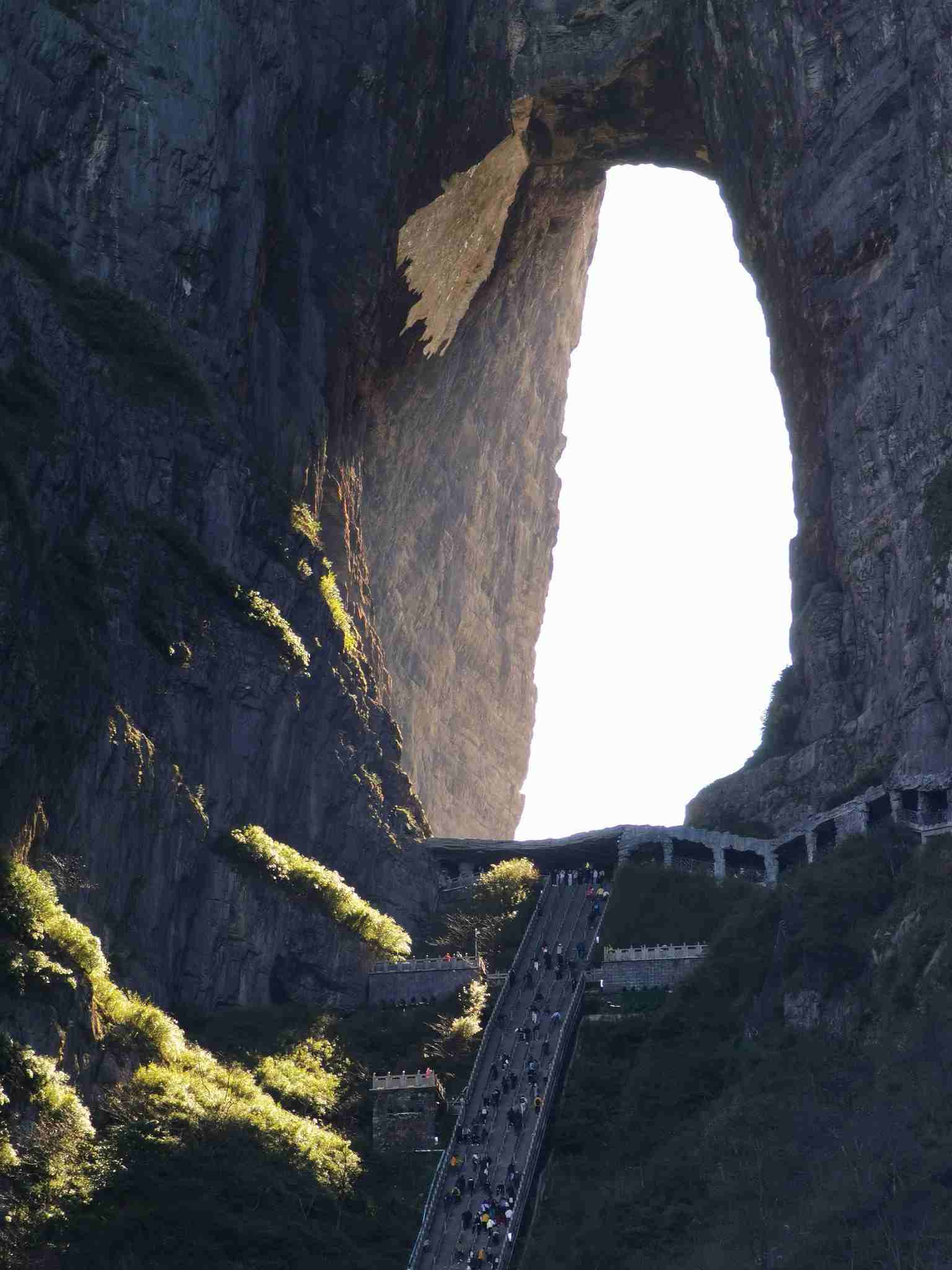 Rock climbing in Yangshuo karst mountains